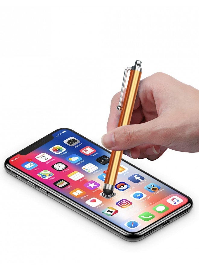 LIBERRWAY Stylus Pens For Touch Screens, Liberrway Pen 10 Pack Of Pink Purple Black Green Silver Universal Screen Capacitive Compatible With Kindle Ipad Iphone Samsung - Image 4