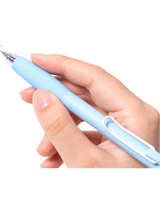 Deli Warm Sun Quick-Drying Push Neutral Pen Ink With Fragrance 0.5Mm St Head Student Brush Pen Exam Pen Signature Pen Black 3Pcs/Box Sa612-3 - Image 3