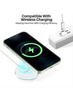 TOZO W6 Wireless Magnetic Charger, 15W Fast Charging Pad with Aviation Aluminum Numerical Control Technology Compatible with iPhone 14 13 12 Series, Samsung Galaxy Series (NO AC Adapter)  - Image 2