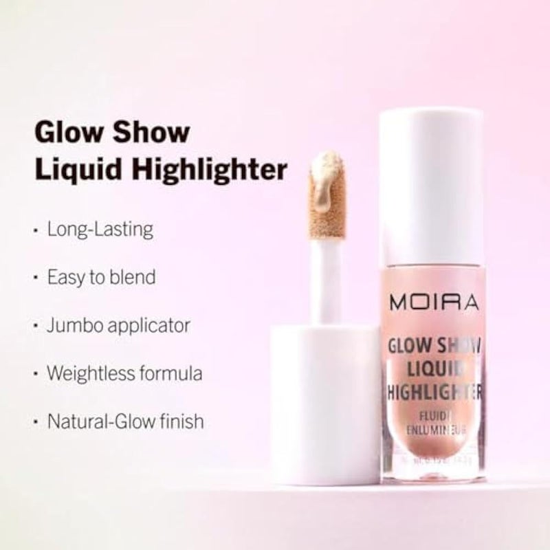 MOIRA GLOW SHOW LIQUID HIGHLIGHTER 005 - Image 4