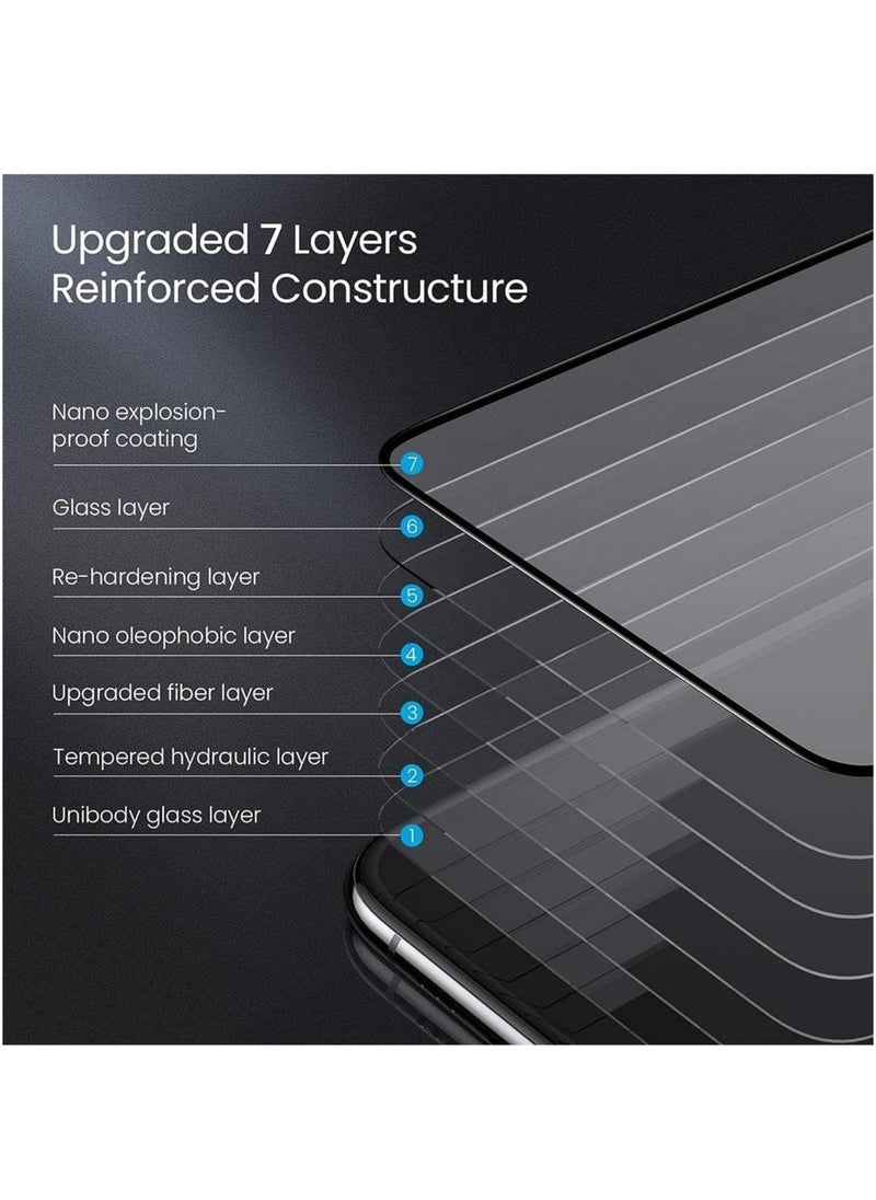 Fankalo - [1+1 Sets] For Realme C63/ Realme C61/ Realme Note 60 Case & Screen Protector Soft TPU Brushed Texture Anti-Slip Cover with Scratch Resistant Tempered Glass - Image 1