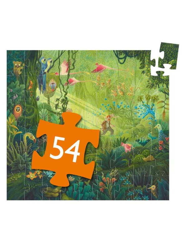 DJECO In The Jungle Silhouette Puzzles - 54pcs
