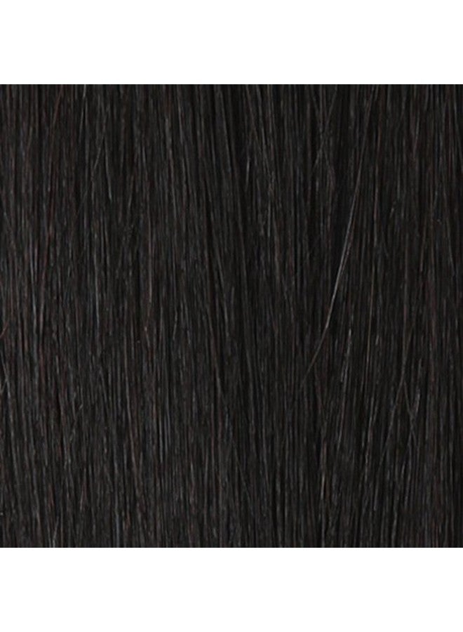 Sensationnel Sensationnel What lace 13x6 Wigs - Cloud 9 synthetic Hand Tied Natural Preplucked Hairline Lace Frontal Lacewig -Whatlace Solana (1B OFFBLACK) - Image 2