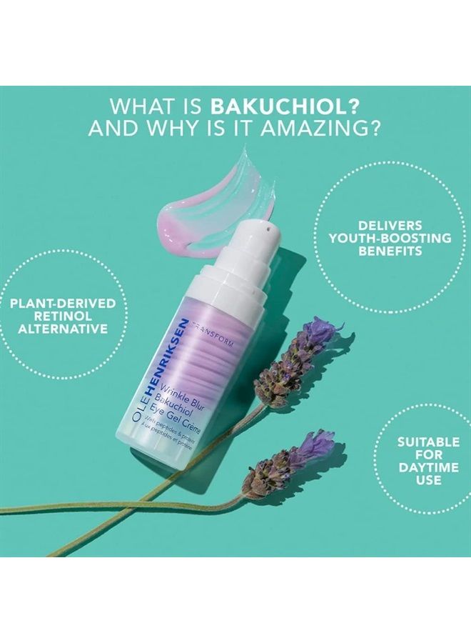 Ole Henriksen Wrinkle Blur Bakuchiol Eye Gel Creme 0.6 oz - Image 2
