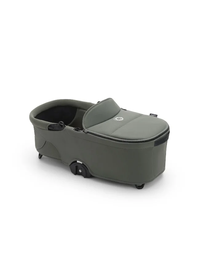 Bugaboo Bugaboo Dragonfly Carrycot with Ventilated Mattress and Protector, Easy Folding with One Hand with Carrycot or Chair, Compatible with Dragonfly Urban Cart, Forest Green