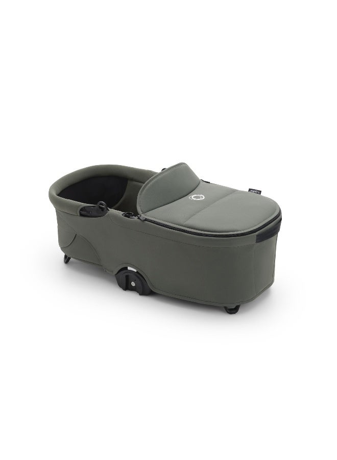 Bugaboo Dragonfly Carrycot with Ventilated Mattress and Protector, Easy Folding with One Hand with Carrycot or Chair, Compatible with Dragonfly Urban Cart, Forest Green - Image 1