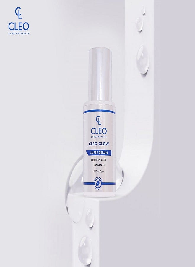 كليو سيروم جلو سوبر بحمض الهيالورونيك والنياسيناميد 25 مل - Image 5
