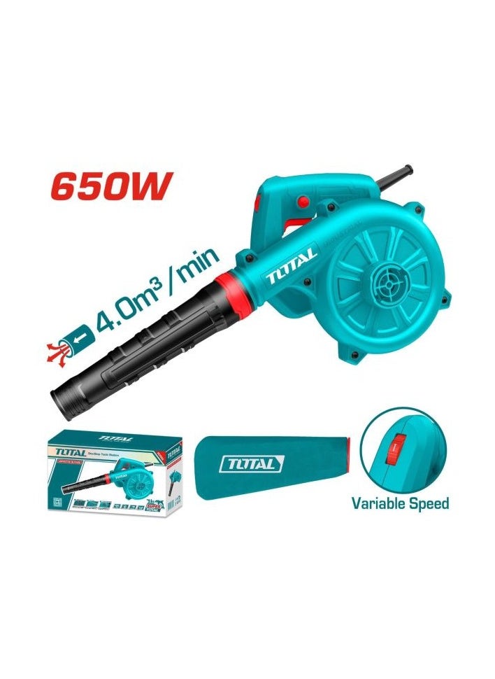 TOTAL Aspirator Blower 650W TB6036