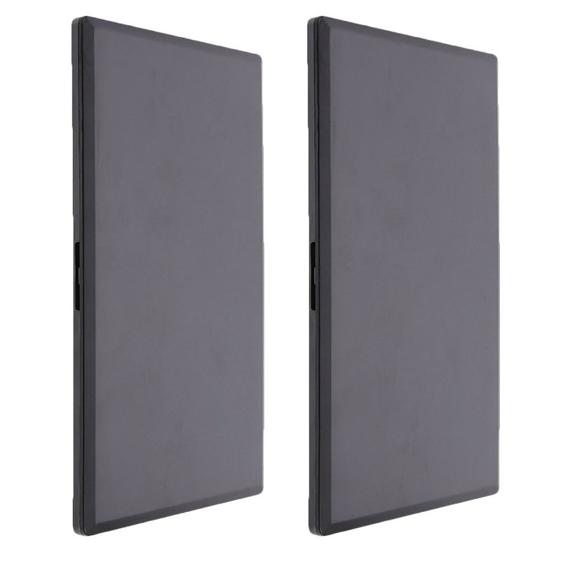 2pcs Empty Empty Empty Lipstick Box Portable Eyeshadow Pan DIY Eyeshadow Blush Dispensing Storage Boxes Black - Image 1
