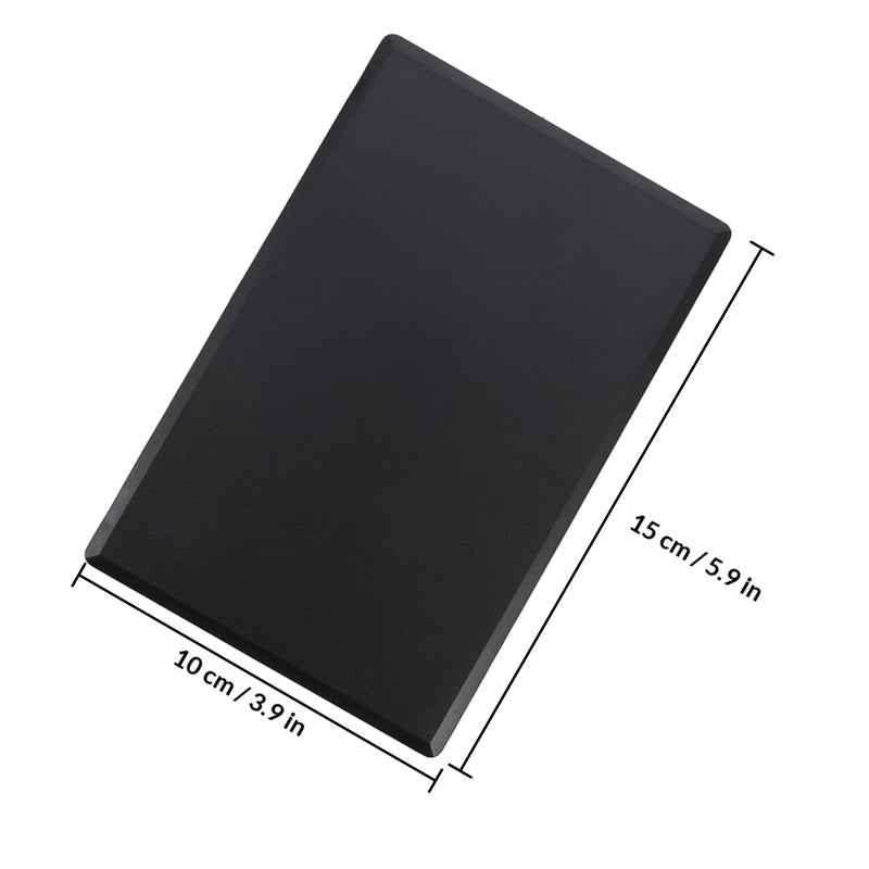 2pcs Empty Empty Empty Lipstick Box Portable Eyeshadow Pan DIY Eyeshadow Blush Dispensing Storage Boxes Black - Image 2