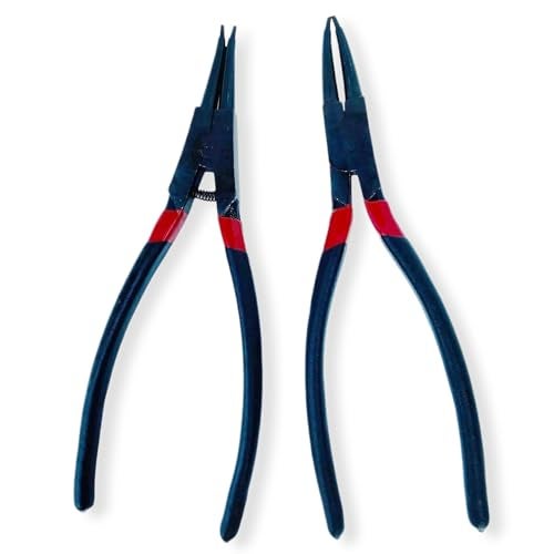 GIZMO Internal & External Straight Nose Circlip Pliers 12 Inch Pack of 2 Pieces, Circlip plier set - Image 1