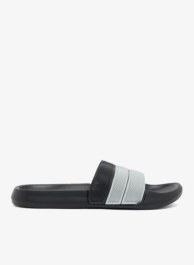 سفنتي فايف Perforation Detail Slides Sandals