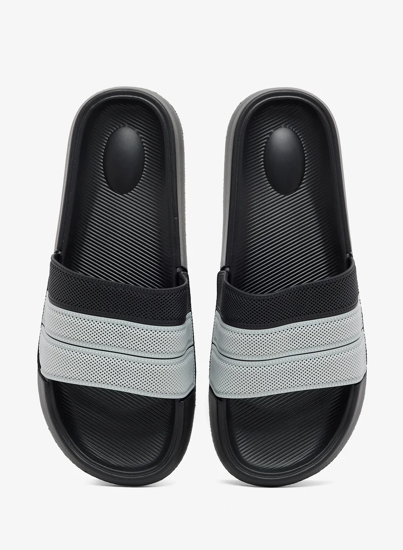 Seventy Five Perforation Detail Slides Sandals