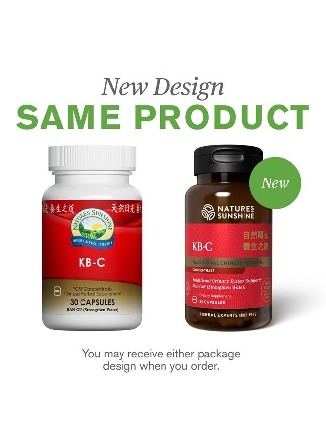 Nature's Sunshine KB-C, Chinese TCM Concentrate, 30 Capsules | Strengthens the Urinary System, Supports the Structural System, and May Help the Body Restore Energy - Image 5