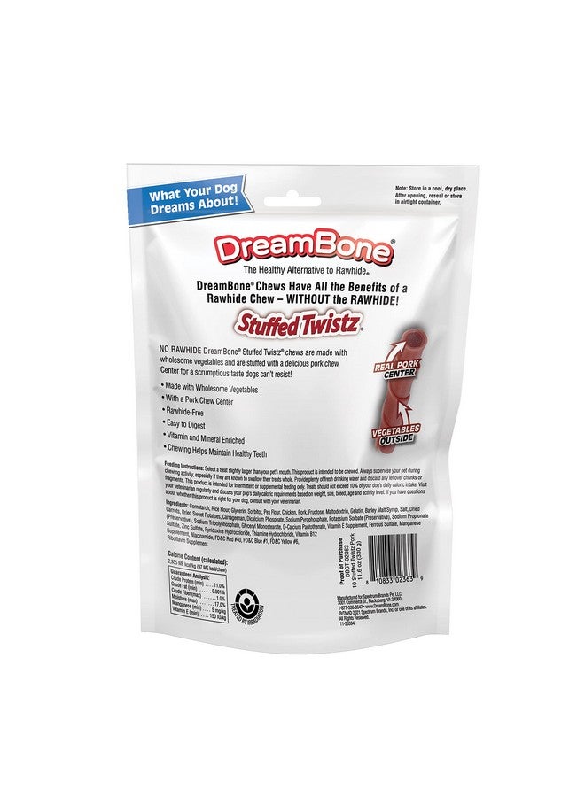 DreamBone Stuffed Twistz 10 Count, Rawhide-Free Chews - Image 2