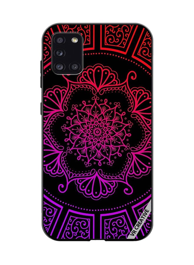 VR CREATIVE Protective Case Cover For Samsung Galaxy A31 Mandala Design Multicolour - Image 1