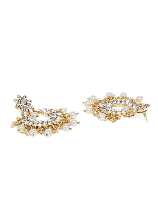 erorex Bridal Jewelery Set For Women Golden Zpfk7397 - Image 3