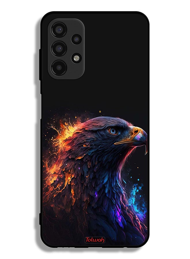 Tolwak Samsung Galaxy A13 4G Protective Case Cover Eagle Art - Image 1