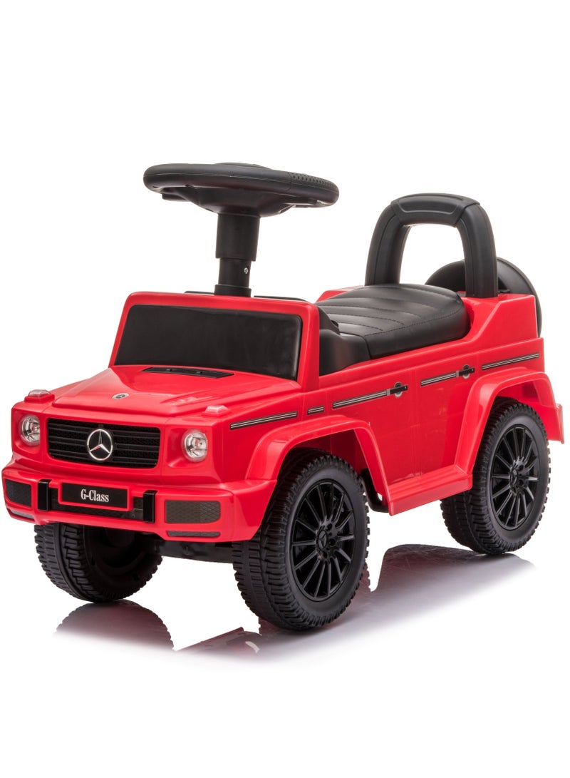Mercedes-Benz Lovely Baby Mercedes-Benz Push Car for Kids LB 652, Non-Scuffing Tires, Musical Steering, Children Gift for Age 1-3 Years - Red  - Image 1