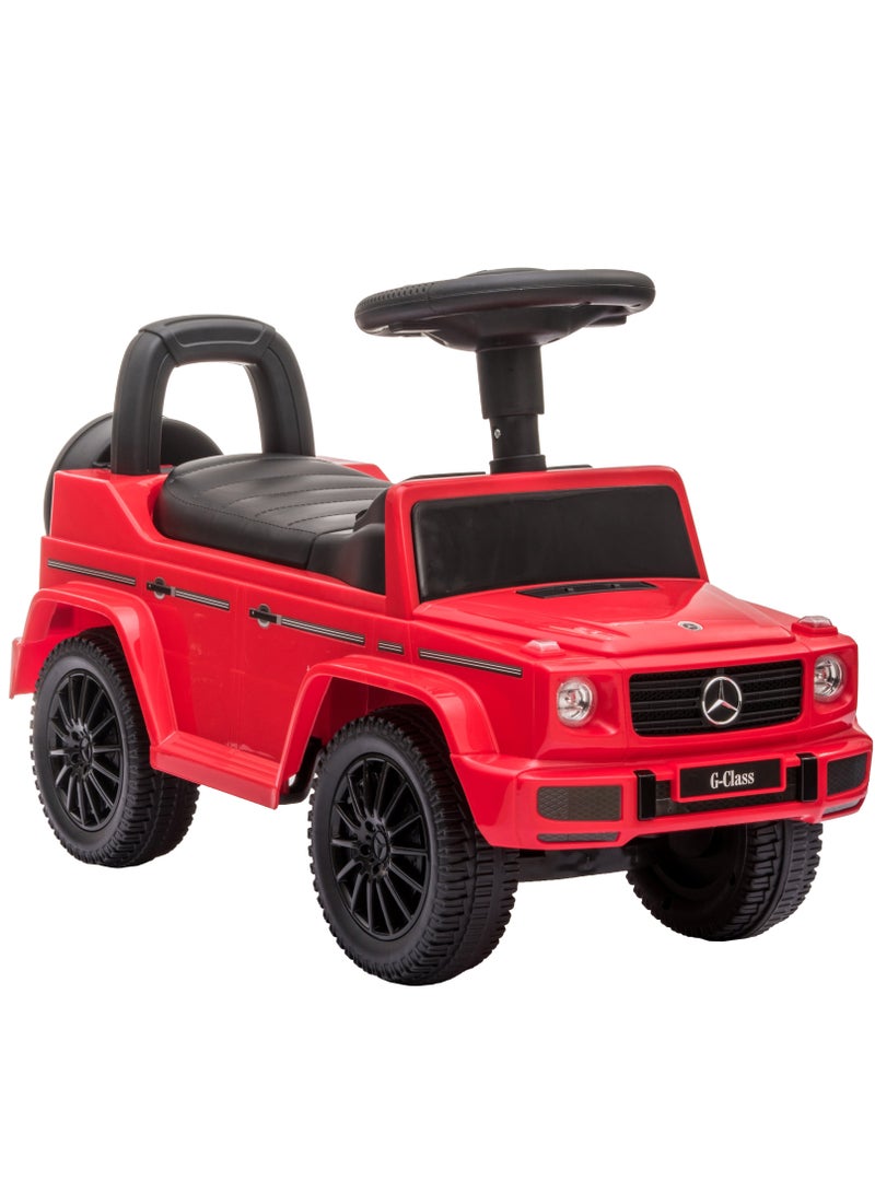 Mercedes-Benz Lovely Baby Mercedes-Benz Push Car for Kids LB 652, Non-Scuffing Tires, Musical Steering, Children Gift for Age 1-3 Years - Red  - Image 2