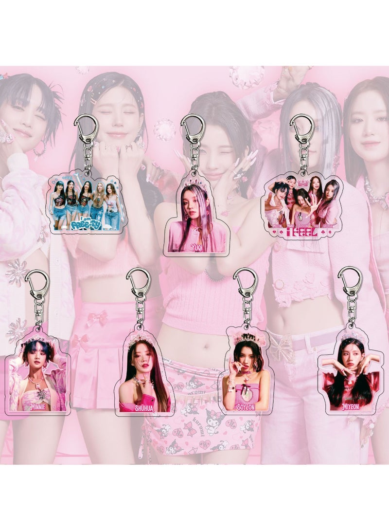 GIDLE MINNIE Keychain, Album I FELL - Image 2