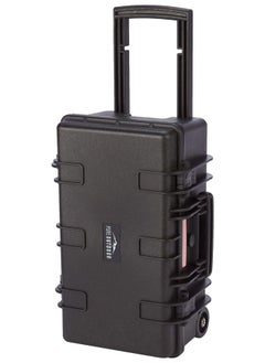 Monoprice Weatherproof Hard Case - Internal (20.51 x 10.94 x 7.48in) With Customizable Foam, Shockproof, Ultraviolet And Impact Resistant Material,Black  - Image 1