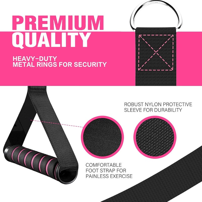 Bbtops Pilates Bar Kit with Resistance Bands,Pilates Bar with Stackable Bands Workout Equipment for Legs,Hip,Waist and Arm,Exercise Fitness Equipment for Women & Men Home Gym Yoga Pilates - Image 5