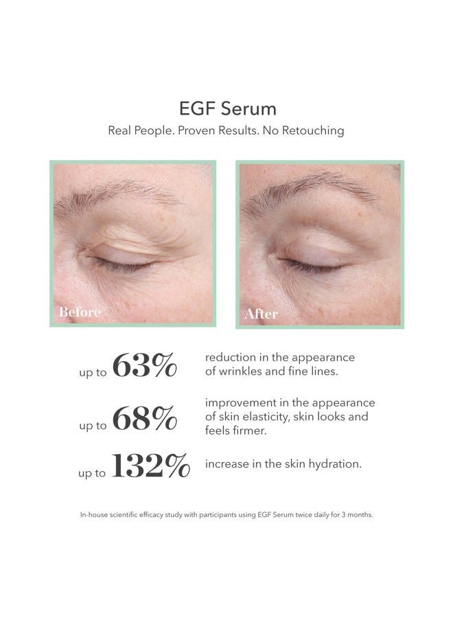BIOEFFECT EGF Serum with Hyaluronic Acid and Barley Growth Factor, Best Rejuvenating Facial Treatment Fights Wrinkles, Hydrating, Firming, Anti-Aging Skincare for Face & Neck, Oil-Free - Image 2