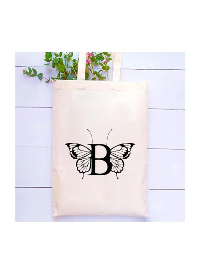 Monogrammed Cotton Tote-Ideal For Sustainable Travel-Perfect For Reusable Grocery And Travel Bag-Tote Bags For Women - Image 2