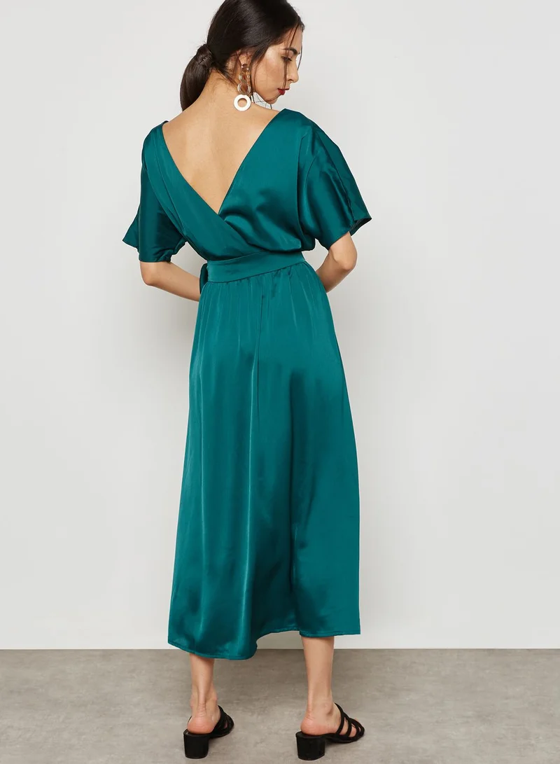 LOST INK Embroided Maxi Dress