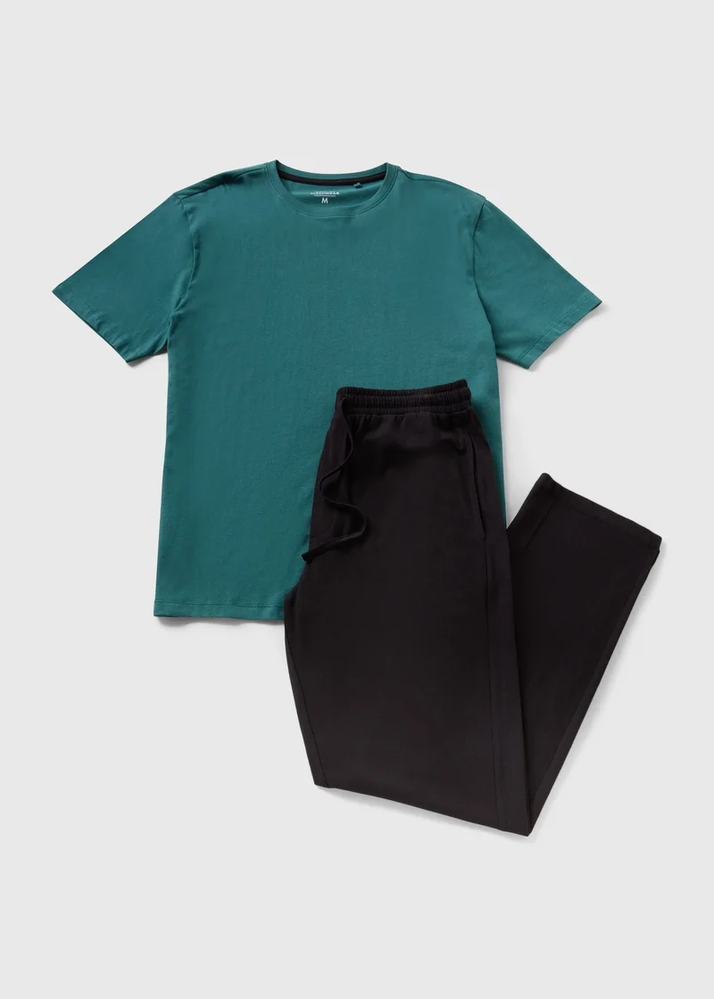 Matalan Teal Basic Long Winter Set