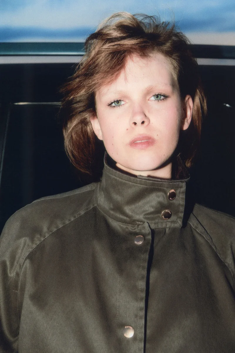 اتش اند ام جاكيت كارغو بقصّة فضفاضة