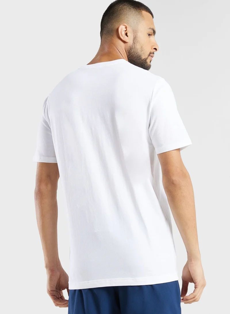 اندر ارمر تيشيرت بطبعة أمامية