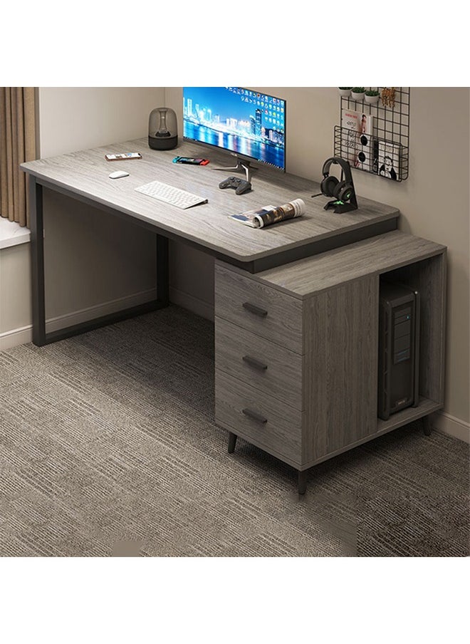 keke - Computer and Multifunction Table Home Office Workstation 120 CM with 3 Drawers - Image 1