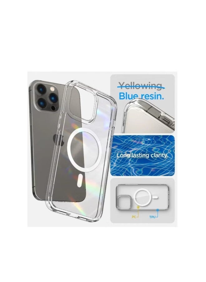 جيرفور غطاء ماج سيف لهاتف آيفون 14 برو، جراب مغناطيسي قوي شفاف مقاوم للصدمات لهاتف آيفون 14 برو، نتوء حول الكاميرا، غطاء عالي الوضوح لهاتف آيفون 14 برو - Image 2