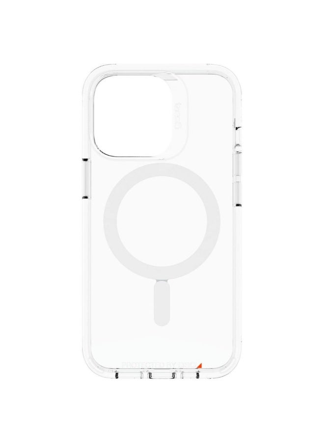 جيرفور غطاء ماج سيف لهاتف آيفون 14 برو، جراب مغناطيسي قوي شفاف مقاوم للصدمات لهاتف آيفون 14 برو، نتوء حول الكاميرا، غطاء عالي الوضوح لهاتف آيفون 14 برو - Image 3