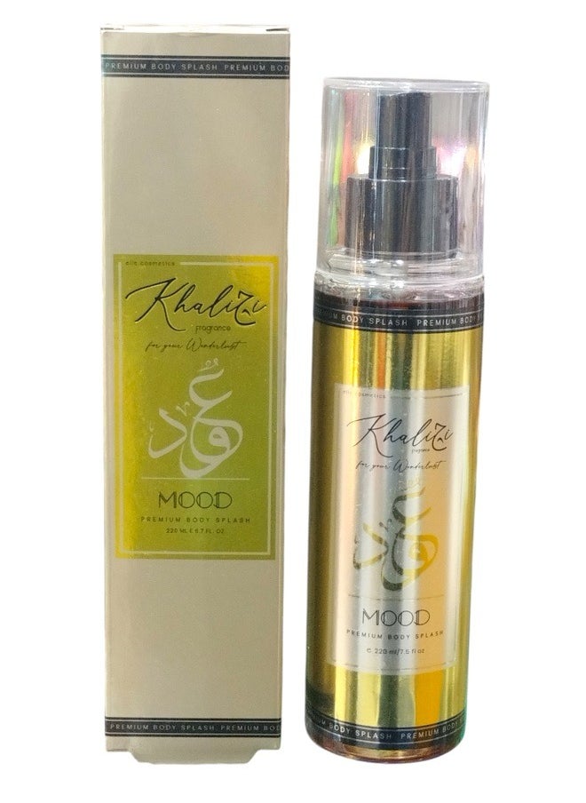 MOOD PREMIUM BODY SPLASH KHALIJI 220ML 