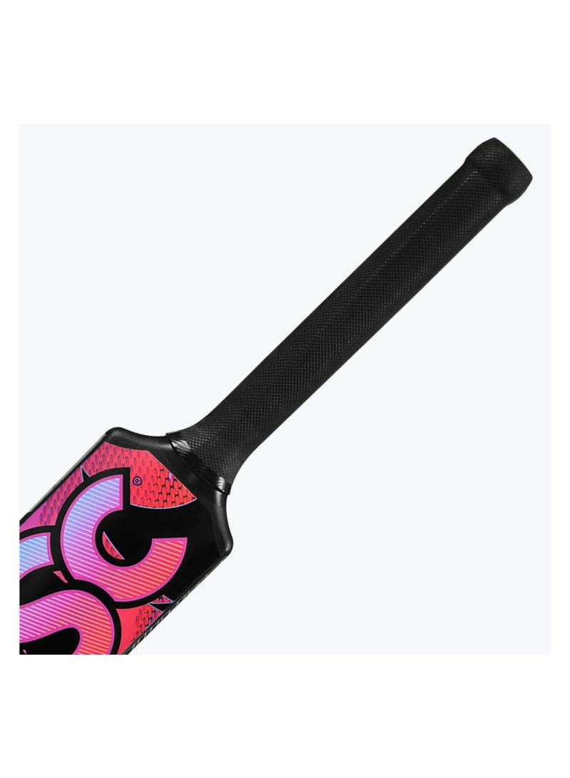 DSC Panther Plastic Cricket Bat With Pvc Ball  Lightweight Tennis Ball Bat For Kids  Durable Gully/Turf Cricket Bat For Boys & Girls  Outdoor Play Sports Toy  Black Color|Size-6 - Image 4