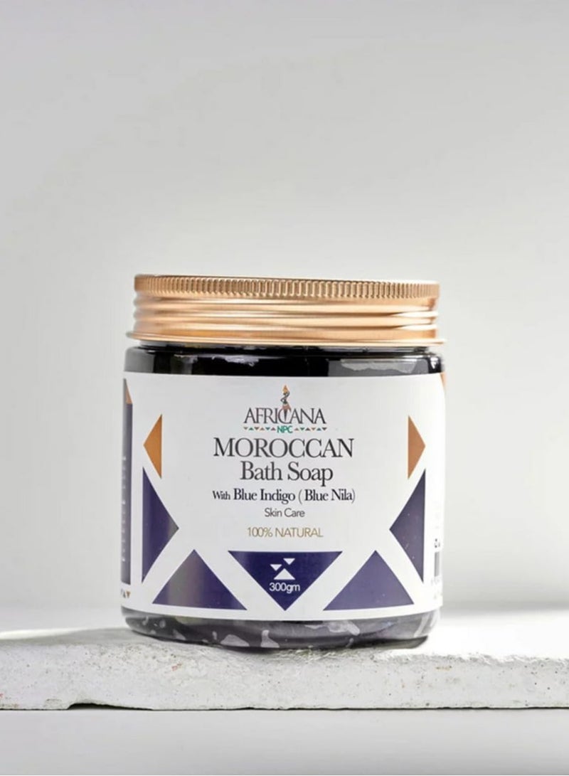 Africana NPC Africana Moroccan Bath Soap Blue Nila, 300g  - Image 2