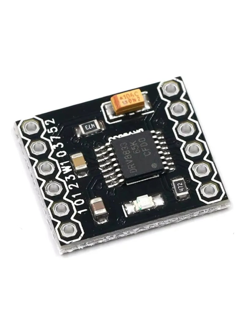 2-Pack DRV8833 2-Channel DC Motor Driver 1.5A 3V-10V H-Bridge Module - Image 4