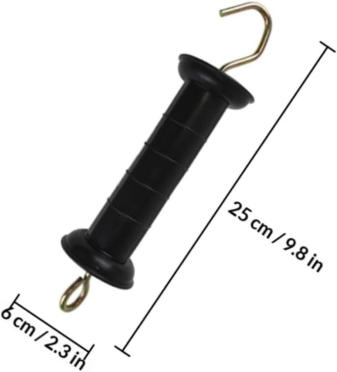 Electric Fence Gate Handle Insulated Plastic Gate Handles 2pcs for Electric Fence Repair - Image 2
