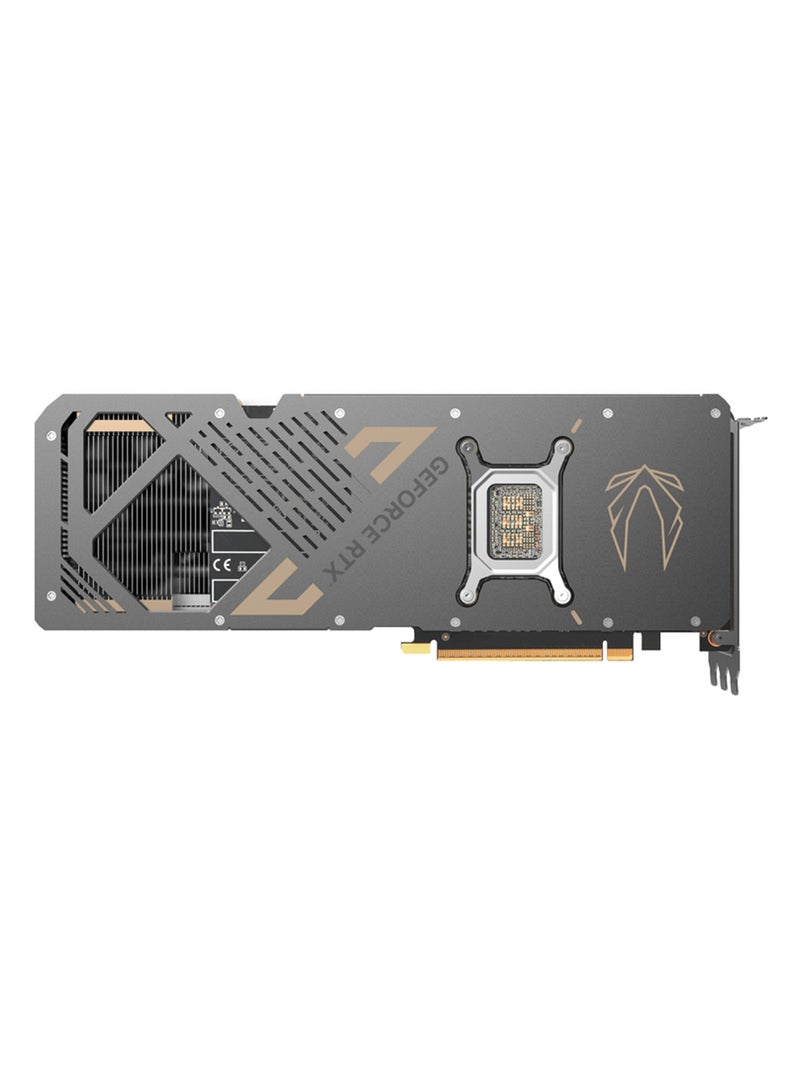 زوتاك بطاقة الرسوميات GAMING GeForce RTX 5080 SOLID CORE OC سعة 16 جيجابايت GDDR7، 10752 نواة CUDA، بنية Blackwell، 2640 ميجاهرتز تعزيز، 30 جيجابت في الثانية ذاكرة، 256-بت، PCIe 5.0 x16، مراوح BladeLink، 3x DP 2.1b، 1x HDMI 2.1b، | ZT-B50800J2-10P - Image 4