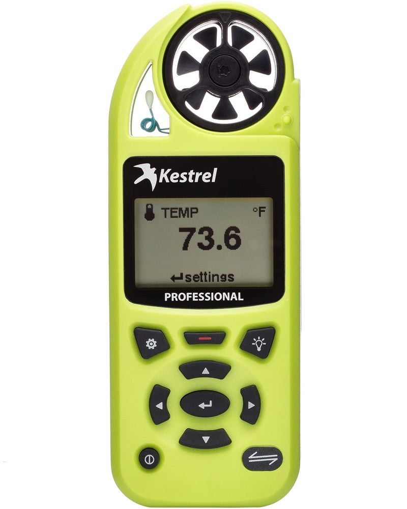 Kestrel 5200 Professional Environmental Meter Non-LiNK, HiViz Green - Image 1
