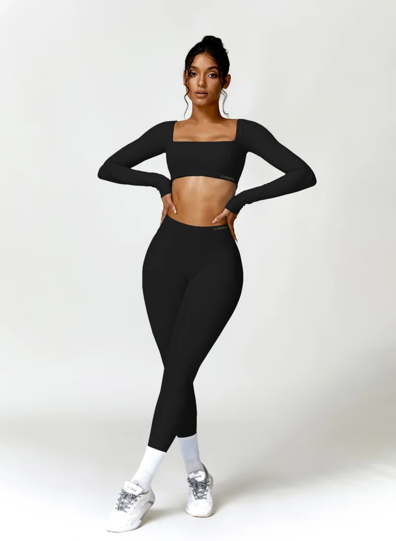 KAWN.YOGA Womens High Waist Scrunch Contour Leggings