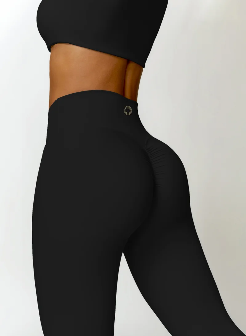 KAWN.YOGA Womens High Waist Scrunch Contour Leggings