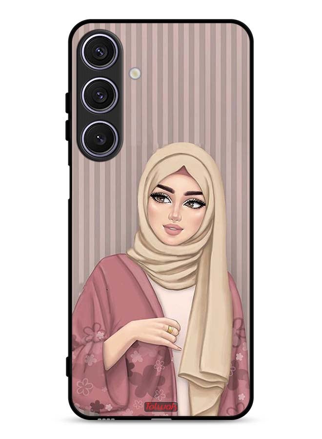 Tolwak Samsung Galaxy A17 Protective Case Cover Hijab Girl Art