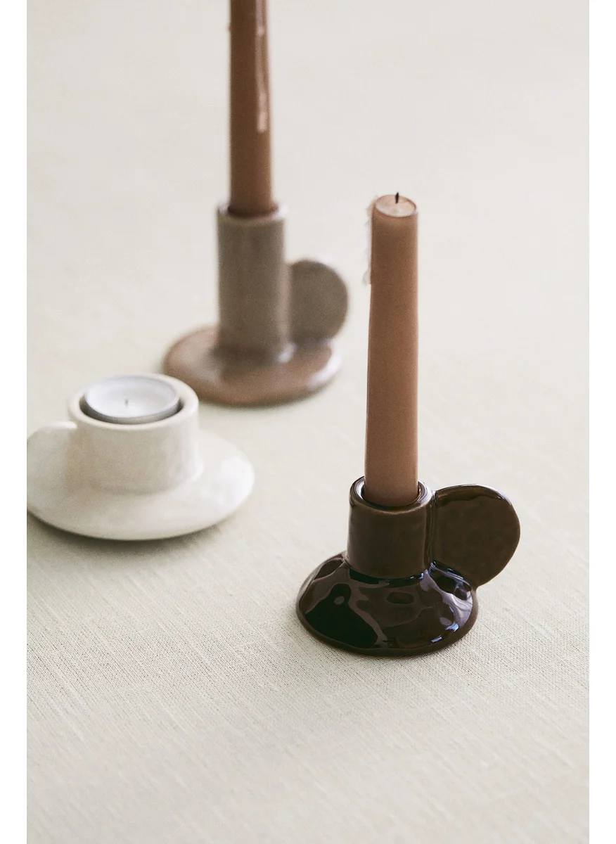 اتش اند ام Stoneware Candlestick