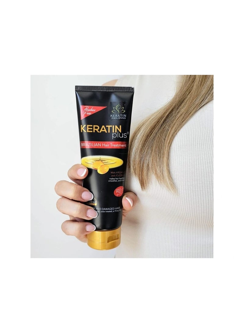 Black Luxurious Brazillian Hair Treatment Tube 200g