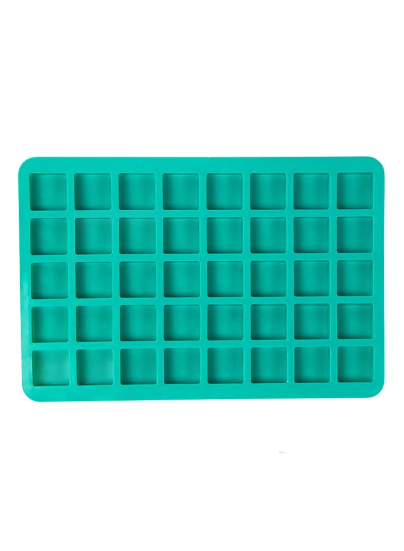 Loquat 40 Cavity Silicone Square Candy  Chocolate Mold for Homemade Treats - Image 1