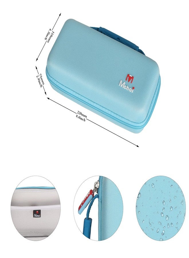 Mchoi Hard Carrying Case Suitable for SCRIB3D P1 Advanced 3D Printing Pen, Shockproof Waterproof Blue 3D Pen Protective Case, Case Only - Image 5